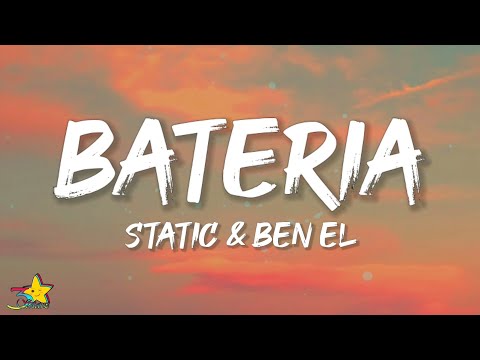 Download Static & Ben El - Bateria (Lyrics)