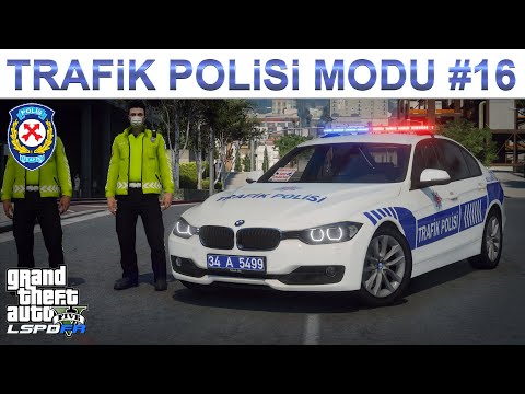 BMW F30 TRAFİK POLİSİ | GTA 5 TRAFİK POLİSİ MODU | LSPDFR