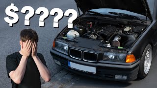 How much did it cost to engine swap my E36? (M52B28)