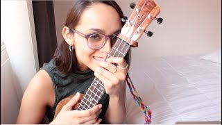 Video thumbnail of "Miley Cyrus - Malibu (ukulele cover)"