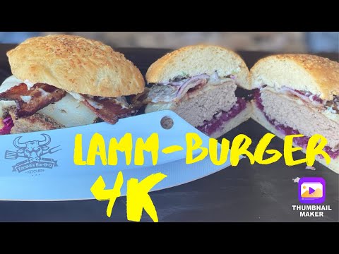 Video: Lammburger Mit Käse