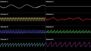 [SNES] Secret of Mana: Danger - Oscilloscope View