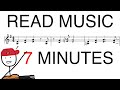 Read Sheet Music in 7 MINUTES! (guitar)