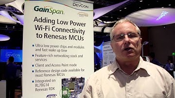 Renesas DevCon 2012: Gainspan