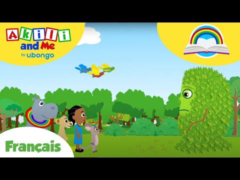 Akili et la plante en colère | Apprends l'Anglais avec Akili | Dessin animé éducatif d’Afrique