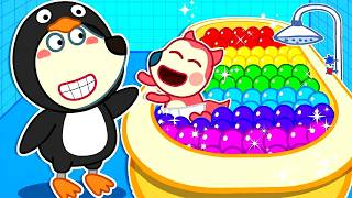 Gugu Gaga Lycan’s Magic Bathtub! ✨ Surprise Gift for Baby | Lycan Cartoon for Kids