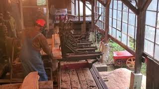 FRICK Sawmill (History) Running