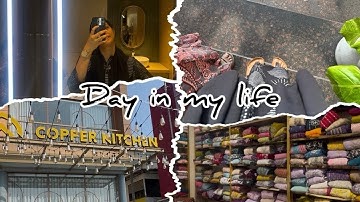 Day In my Life 👩‍💻🛍️🍛(Articleship,concurrent Audit,shopping,Food)