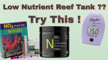 Low Nutrient Reef Tank Issues - Dosing Potassium Nitrate Inside Your Reef Tank For Better Corals