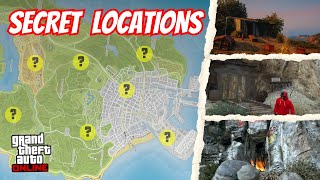 10 Secret Locations In GTA 5 | plum island gta 5 | *No Mods* | Mc ABLE #gta5 #gtaonline