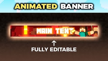 Minecraft Server Banner Template - "The Nether" ⛏️