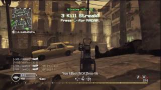 Ground War | 7 Kill Feed |  Geo632 |  P90 | COD4
