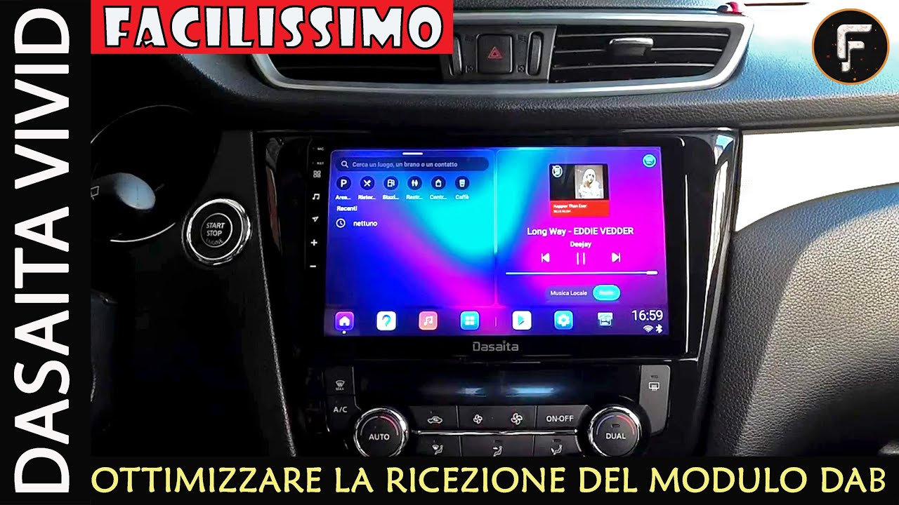 TUTORIAL su come impostare correttamente il modulo DAB con attacco USB su Dasaita Vivid 🟢
