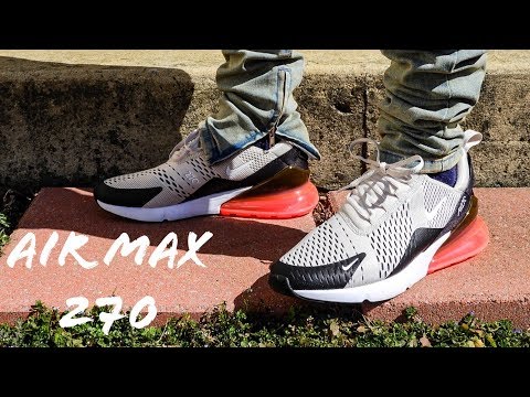 air max 270 tiger on feet