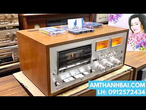 Video Siêu phẩm Đầu câm Tape / Deck PIONEER CT9 công suất... - youtube