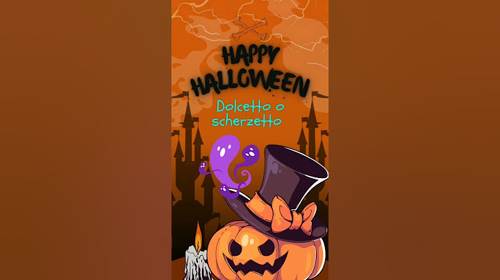 Video Happy Halloween   Buon Halloween