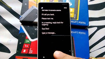 How to Text Reply to Incoming Calls in Windows Phone when rejecting a call