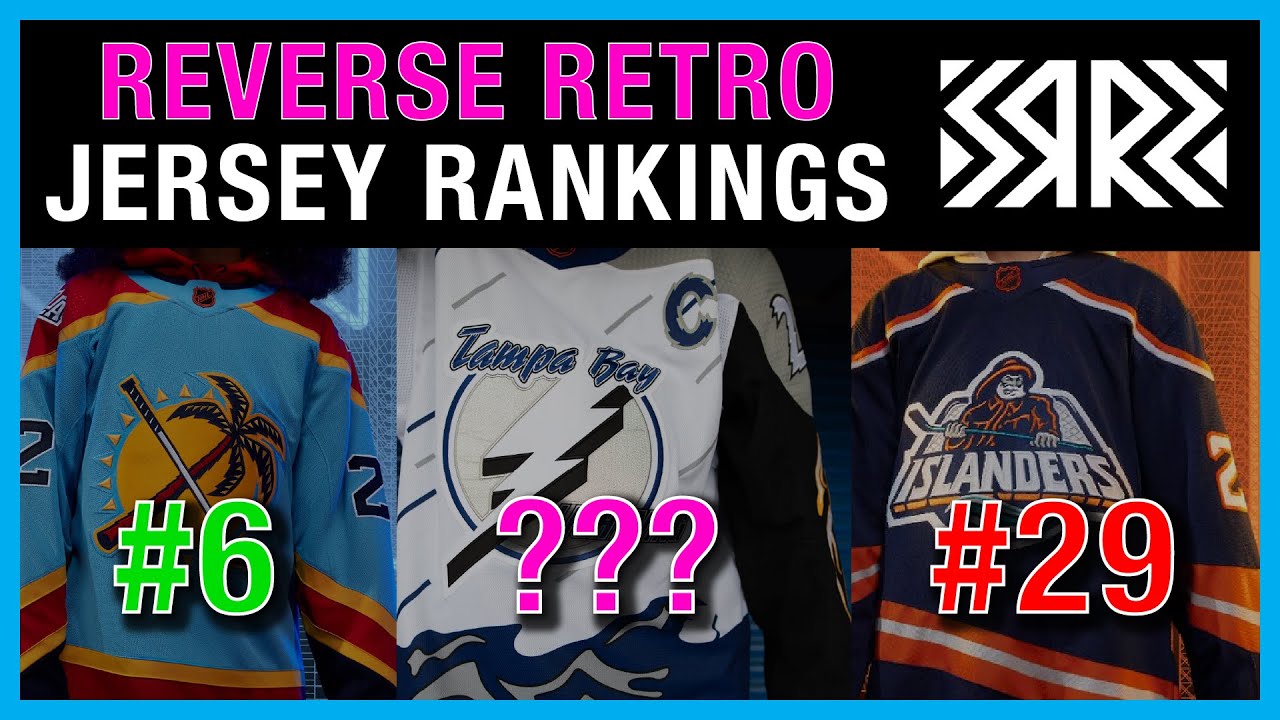 RANKING EVERY NHL REVERSE RETRO JERSEY! (1-31 Adidas New Jerseys