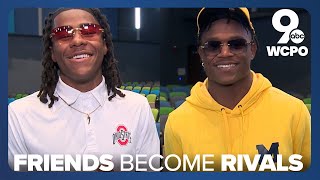 Childhood friends become enemies in Ohio State-Michigan rivalry