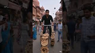 tandoori roti cycle# food # cycle@ AI food vlogger