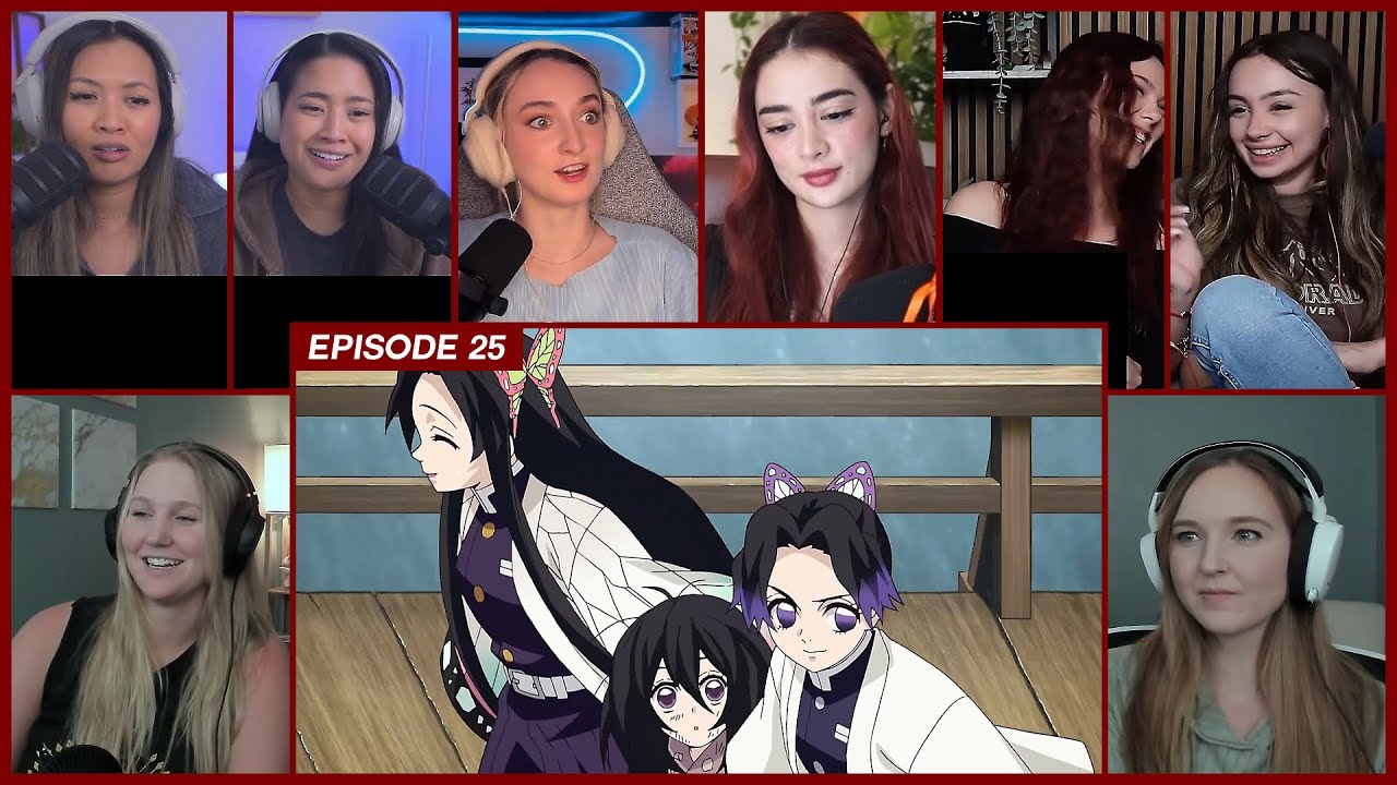 [GIRLS REACT] Kanao's Backstory | Demon Slayer S1 Ep 25 Girl Reaction Mashup