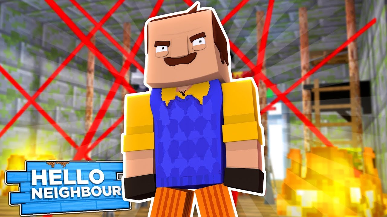 HELLO NEIGHBOUR IS A PRISONER IN HIS OWN HOUSE! - YouTube