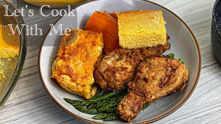 Lets Cook With Me | Crispy Fried Chicken | Moist C...