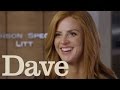 Sarah Rafferty Rapid Fire Questions | Suits Season 5 | Dave