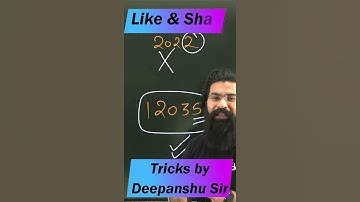 Divisibility Rule for Number 5 | Law of Divisibility | Tricks by Deepanshu Sir |#shorts