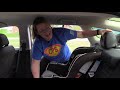 How to install a front facing car seat