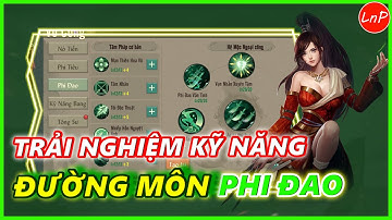 VÕ LÂM 1 MOBILE  - TRẢI NGHIỆM ĐƯỜNG MÔN PHI ĐAO