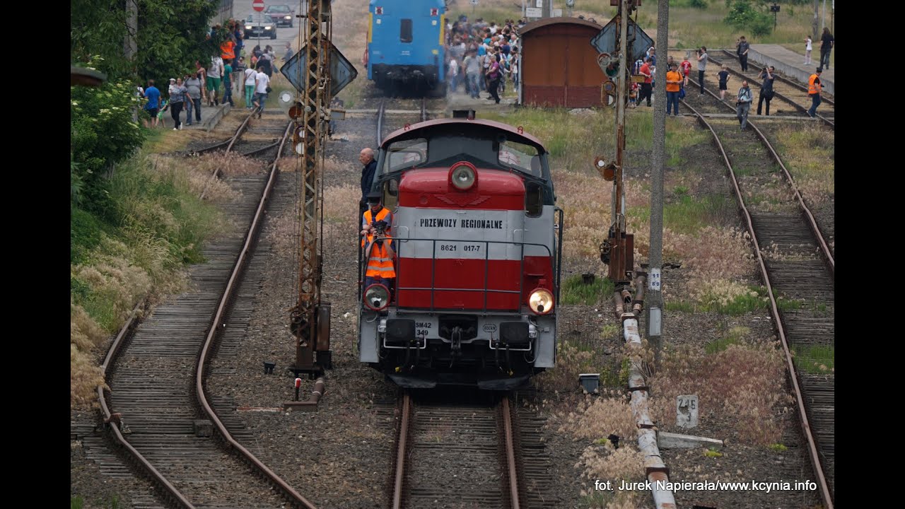 Pociąg specjalny w Kcyni