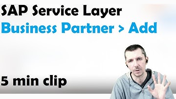 [EP 5] SAP Business One v10 | Add Business Partner via Service Layer | JetCode