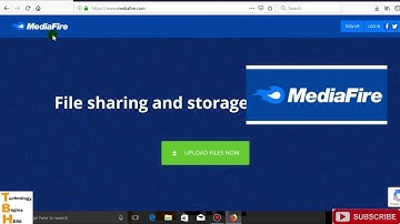 How to upload media on MediaFire, Create your MediaFire account for free