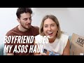 MY BOYFRIEND DOES MY ASOS SHOP || STYLE LOBSTER