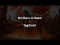 Brothers of Metal - Yggdrasil | Unofficial Lyrics Video