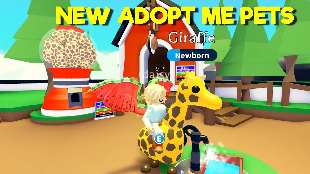 Adopt Me Safari Pets - YouTube