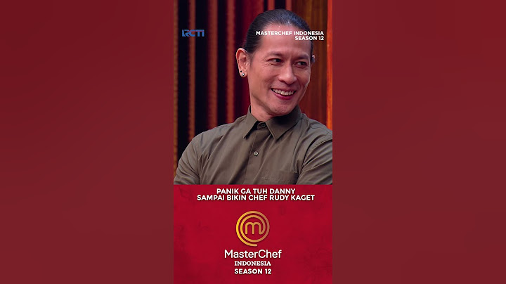 Chef Rudi Hampir Jantungan Karna Kaget  #Shorts #MasterChefIndonesia #chefrudi