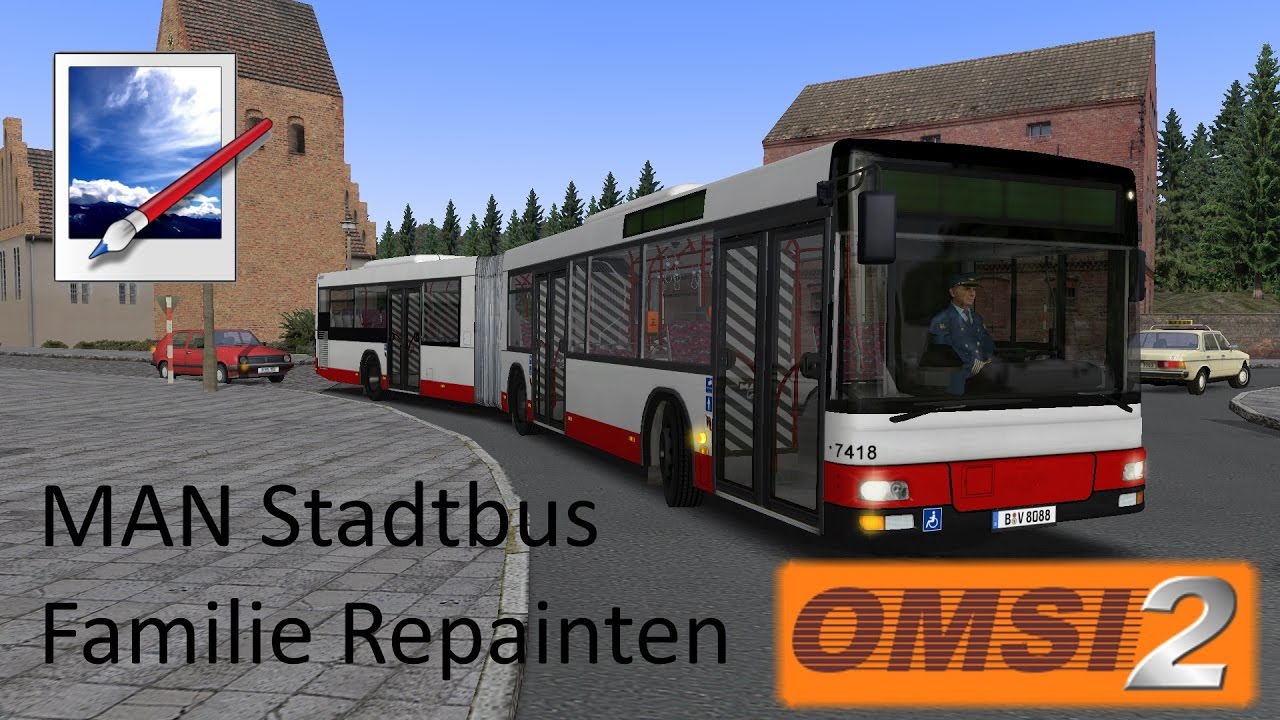 #06 Paint.NET OMSI MAN Stadtbus repainten