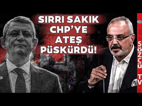 DEM Parti AKP ile Masaya Oturmaya Hazır! Sırrı Sakık'tan CHP'ye Zehir Zemberek Sözler