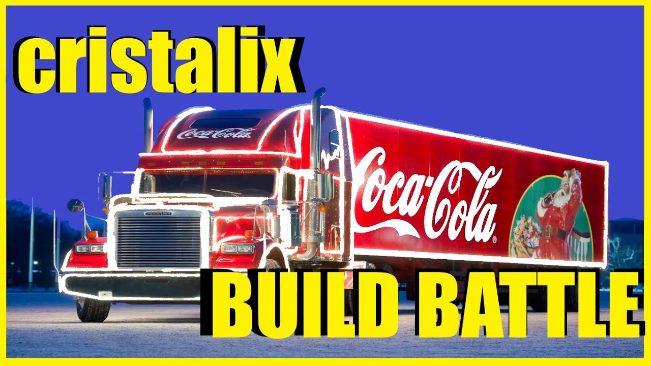 ГРУЗОВИК КОКА-КОЛА НА BUID BATTLE! НОВОГОДНЕЕ ВЕЩАНИЕ