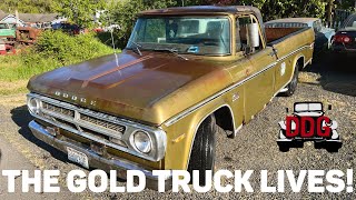 I Fixed My Long Abandoned Project Truck In 20 Minutes… 1970 Dodge D200 Pickup Back On The Road