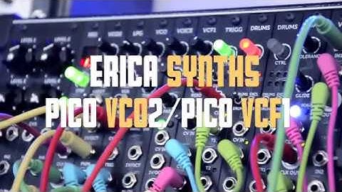 Erica Synths -PICO VCO 2 only 3HP module with powerful sound