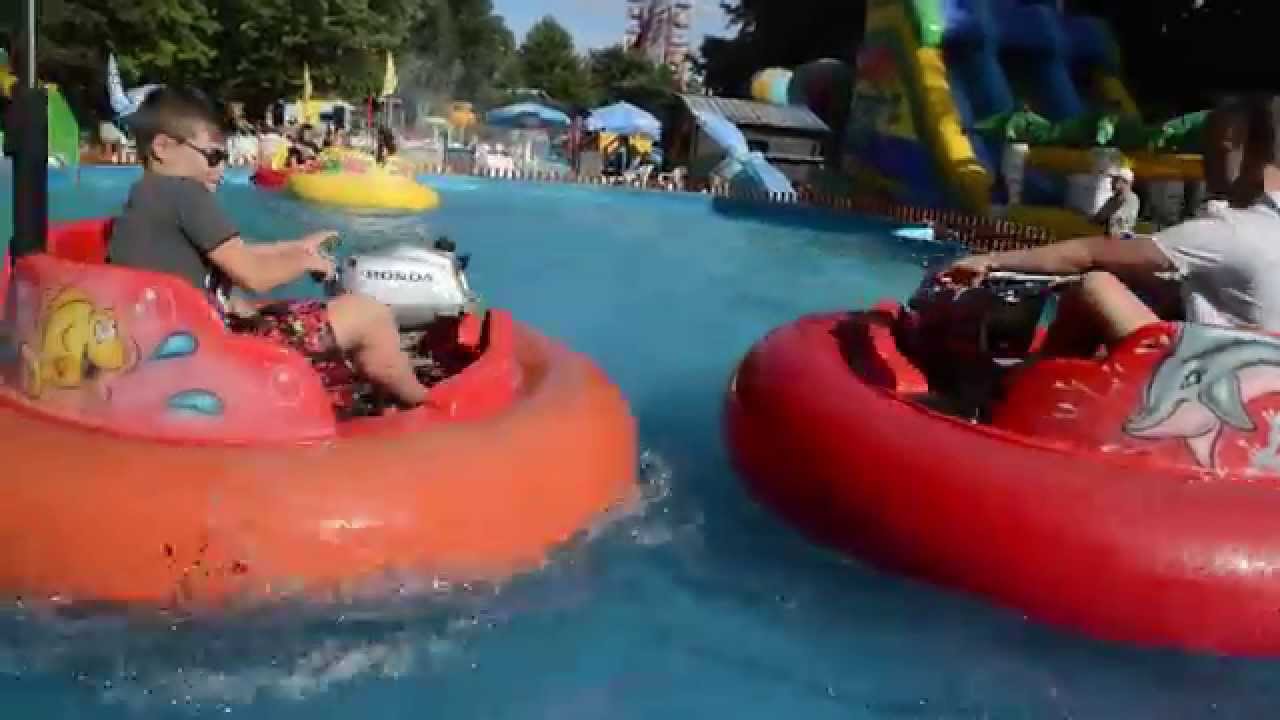Family Park Bumpers boats YouTube
