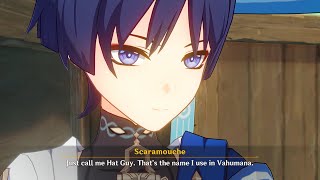 what name will scaramouche use if we haven&#39;t finished the quest?| Genshin Impact