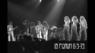 Led Zeppelin - LA Forum June 3rd, 1973 JEMS master audience (Last 54 min.)