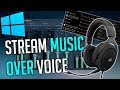 Stream music over voice chat  youtube spotify soundcloud and more