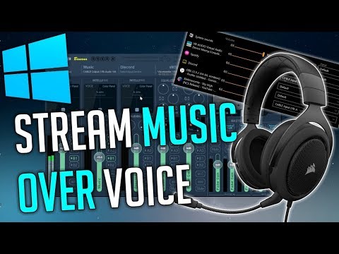 Play Music Through Your Mic (Youtube, Spotify, Soundcloud, Discord, etc.)
