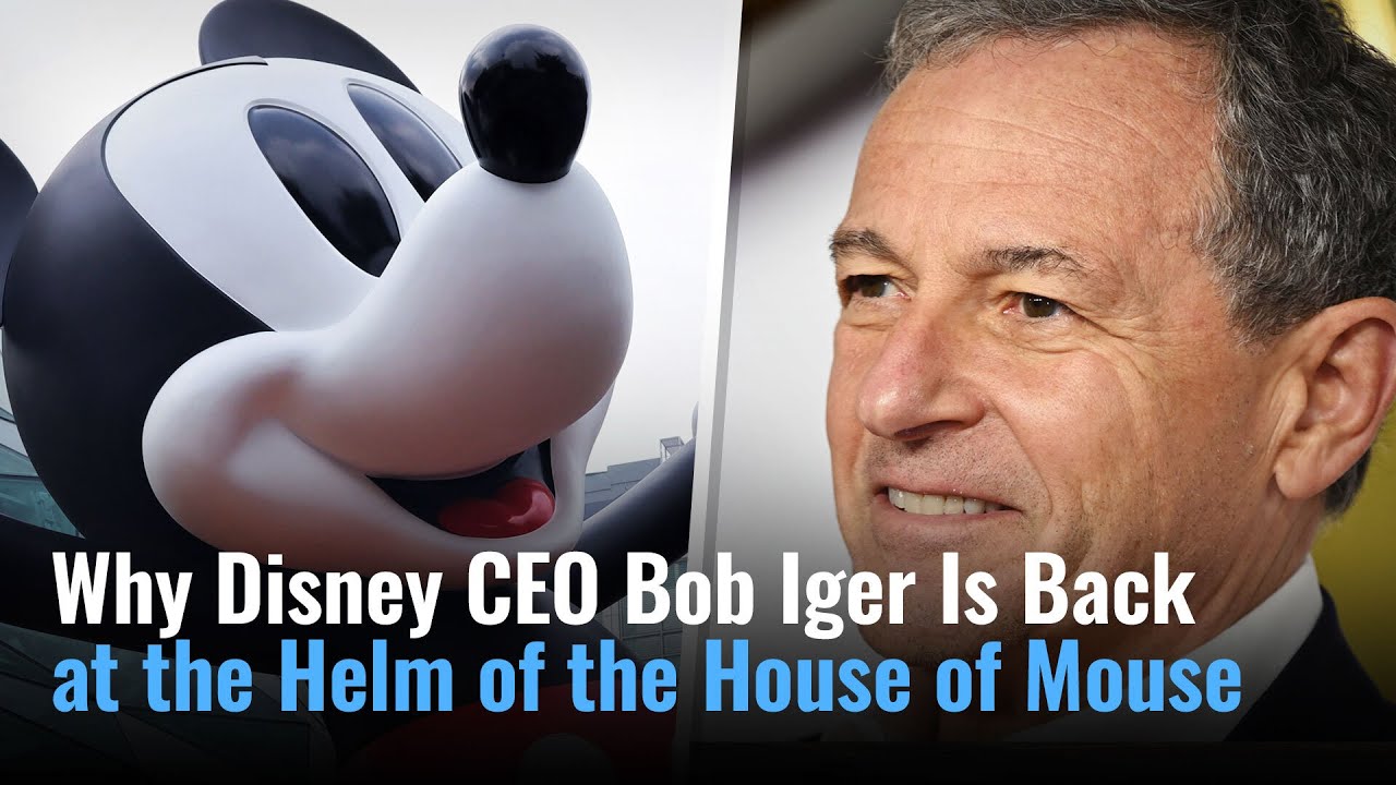 Why Disney CEO Bob Iger Is Back at the Helm of the House of Mouse Why Disney CEO Bob Iger Is Back at the Helm of the House of Mouse