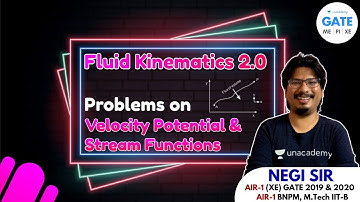 Problems on Velocity Potential & Stream Function |  Fluid Kinematics 2.0  | By AIR-1 #NegiSir